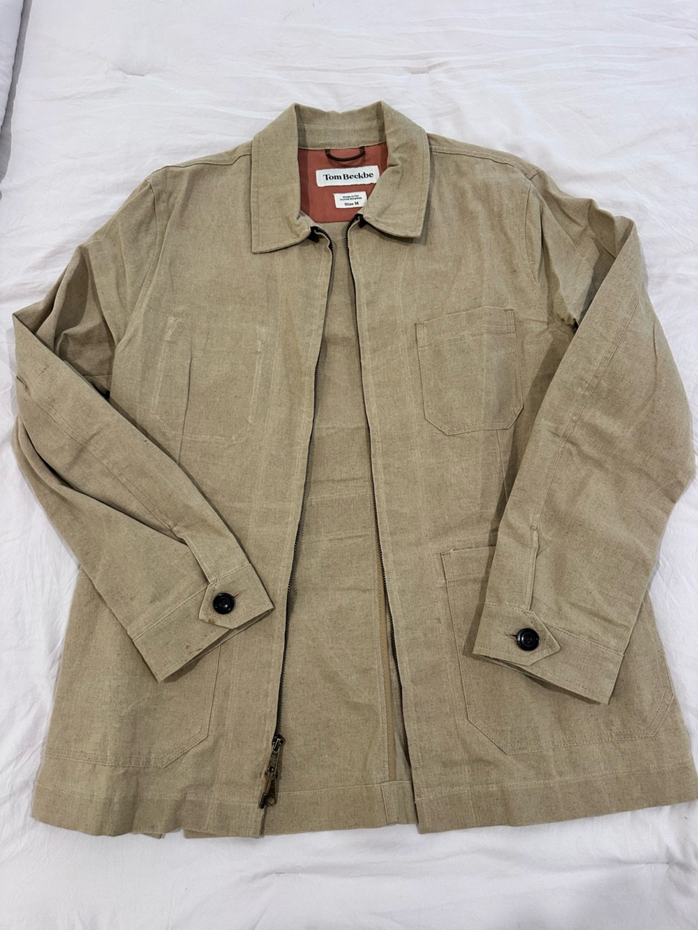 Tom Beckbe Tan Dinner Jacket